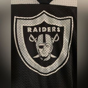 Juniors Raiders mid sleeve jersey top